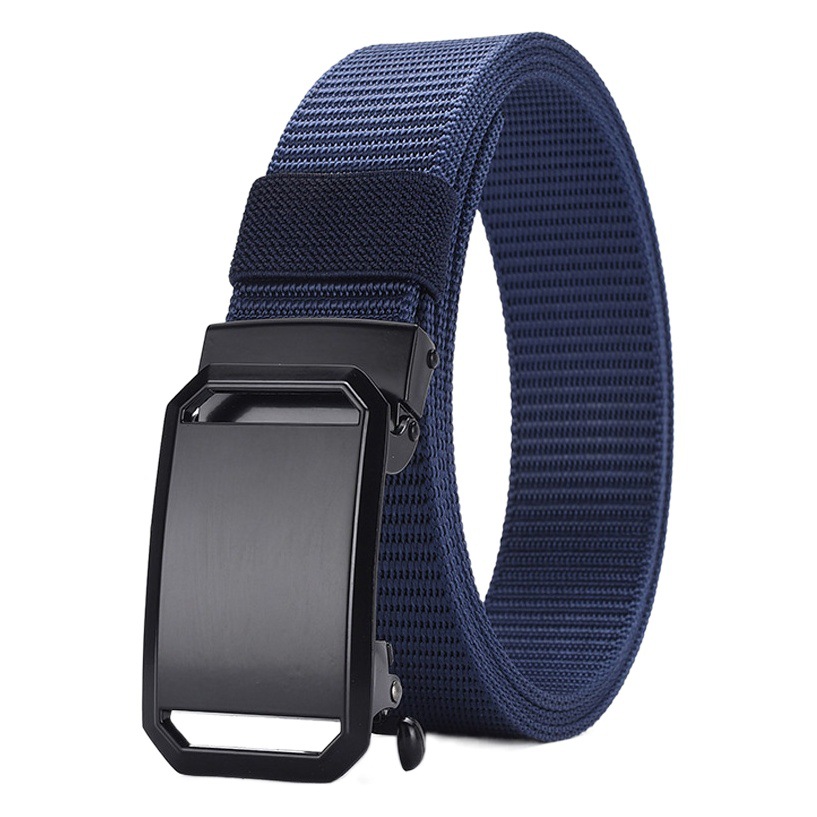 New TikTok Popular Men's Imitation Nylon Belt Cross-border Outdoor Sports Multifunctional Military Training Tactical Belt