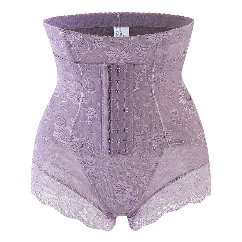 Picture of Front breasted high waist belly contracting underwear body shaping clothes postpartum belly contracting breathable binding arm lifting back off underwear