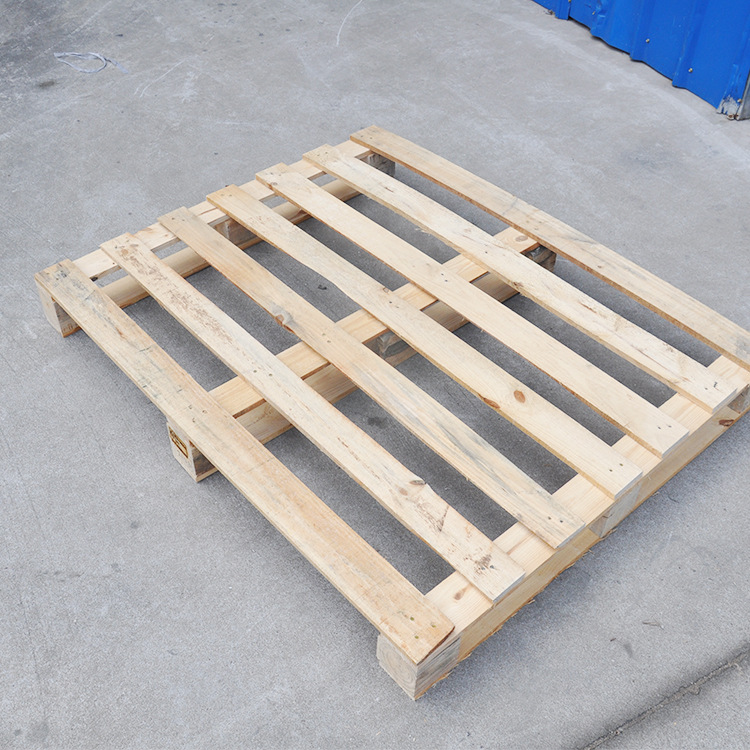 Manufacturers supply new four-sided fork wooden pallet load wooden pallet moisture-proof wooden pallet X20