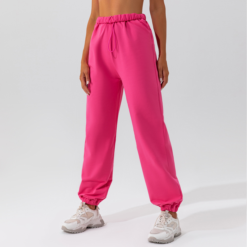 Picture of Loose-Fitting Sports Sweatpants for Women, Suitable for Outdoor Dance, Casual Wear, Commuting, Versatile Straight-Leg Slim-Fit Trendy Sports Pants