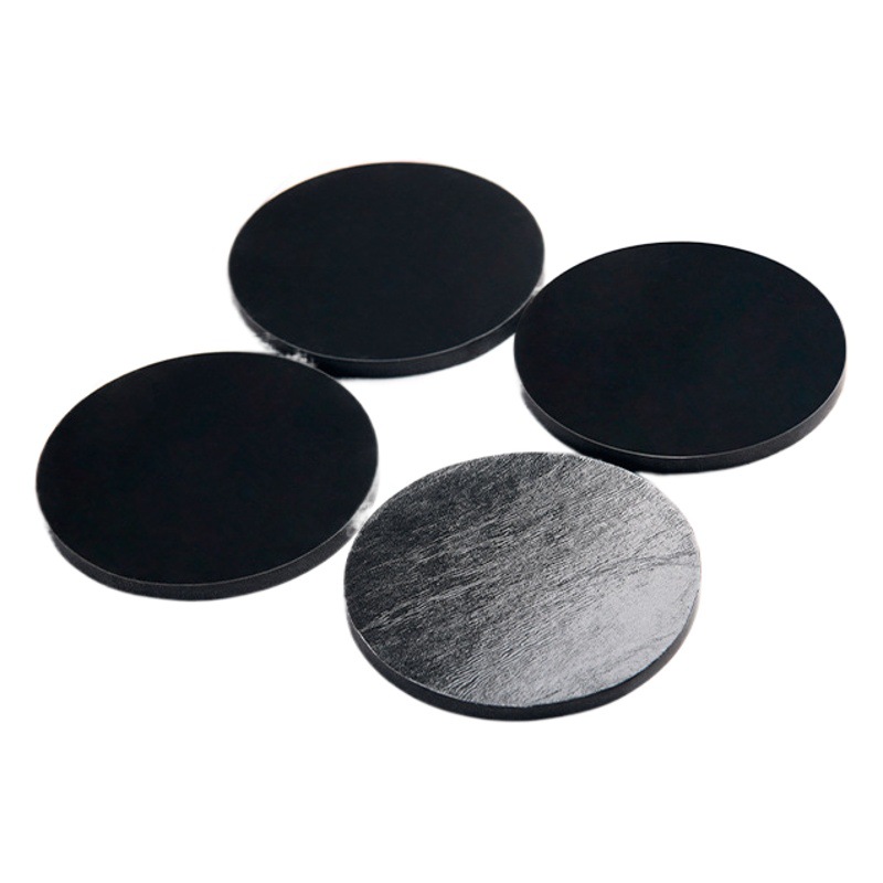 Manufacturer Supplies Black Silicone Foot Pads, Round Anti-Collision Silicone Pads, Electrical Furniture Anti-Slip Shock-Absorbing Gaskets, Silicone Rubber