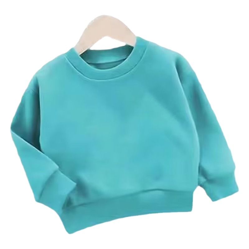 Boys and Girls Spring and Autumn new round neck sweater autumn children's baby Western style children's clothing foreign trade T-shirt bottoming shirt wholesale