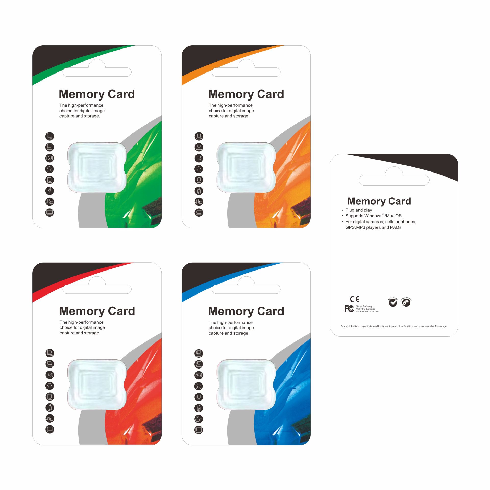 Picture of Spot Wholesale Memory Card Packaging Mini Memory Card Packaging Box Tf Card Small Packaging Box Cross-Border Special Model