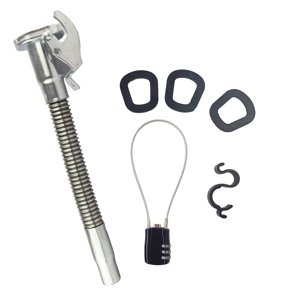 American gallon gasoline barrel oil guide pipe metal oiler iron oil barrel fittings suit sealing ring hook