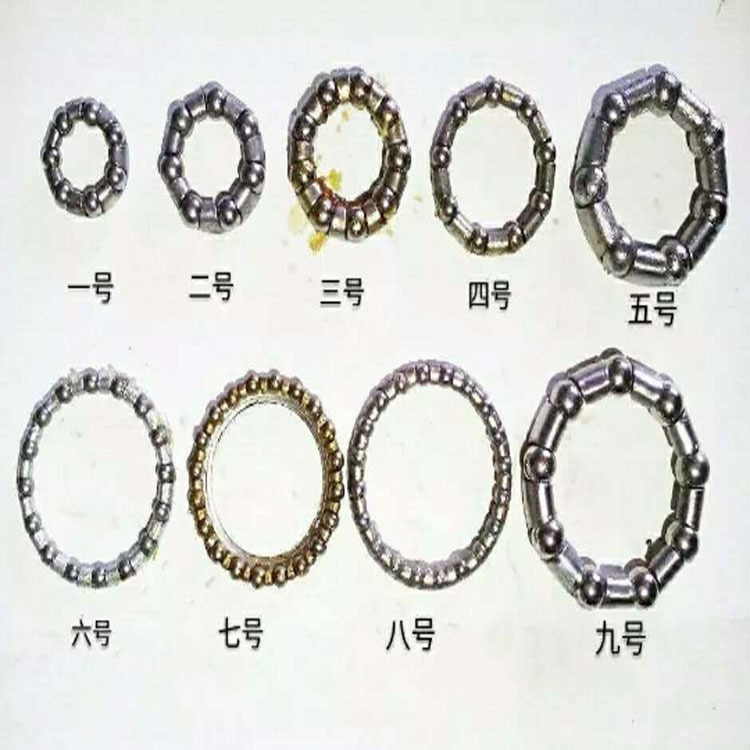 Picture of Mountain bike road bike folding bike front and rear flower drum central axle ball rack Bowl group steel ball frame bearing