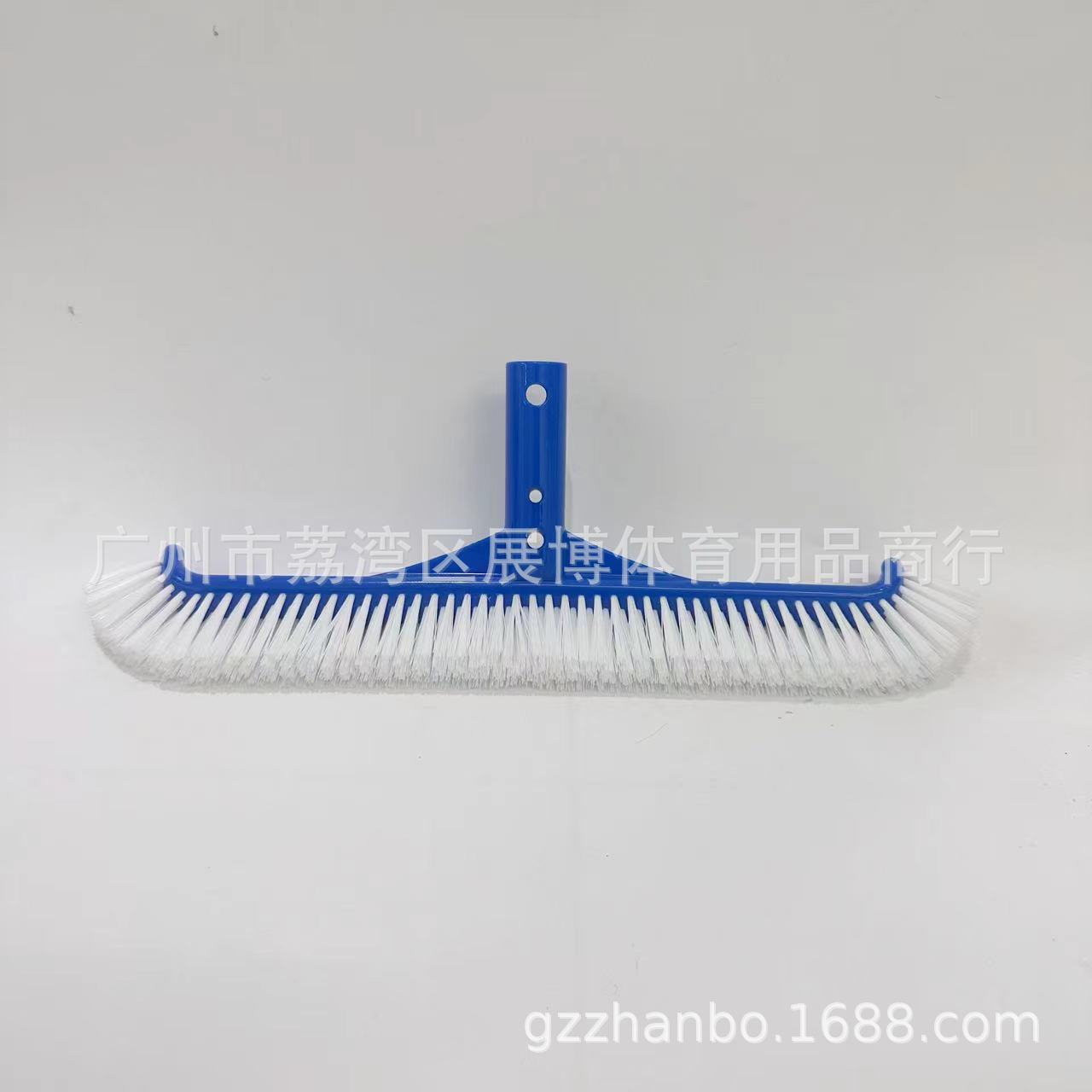 Picture of Swimming pool equipment new 18 inch rubber brush on both sides of the brush plastic brush swimming pool brush blue brush cleaning match