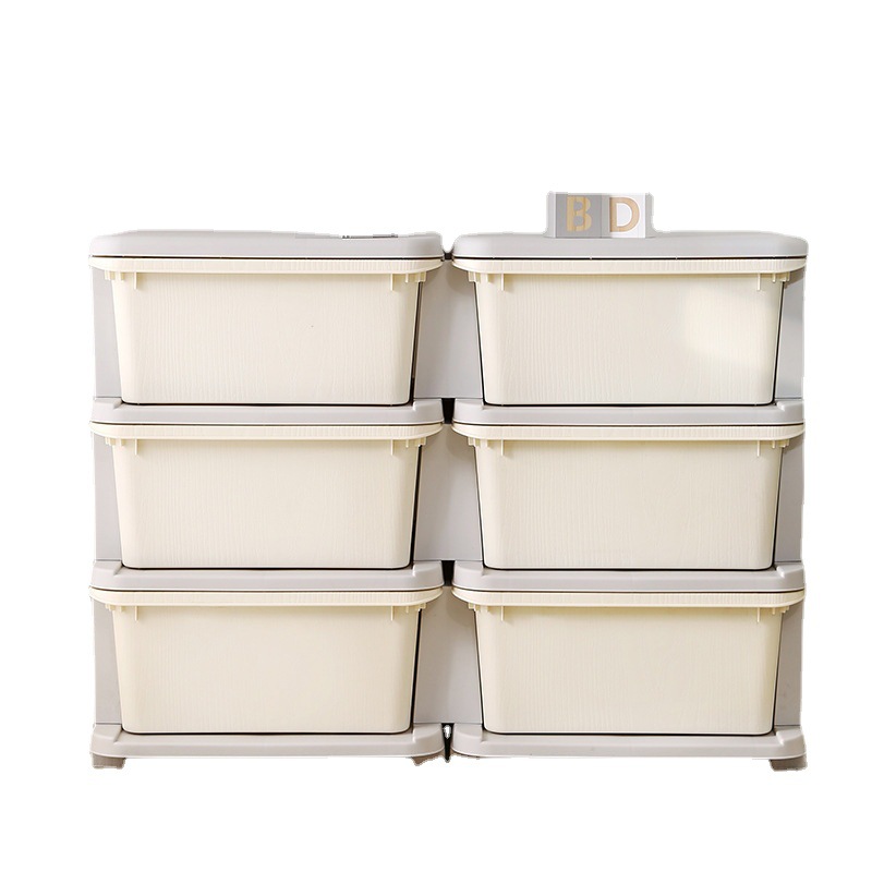 Picture of babypods Children's Toy Storage Cabinet Household Storage Rack Large Capacity Multi-Layer Baby Storage Cabinet Finishing Cabinet