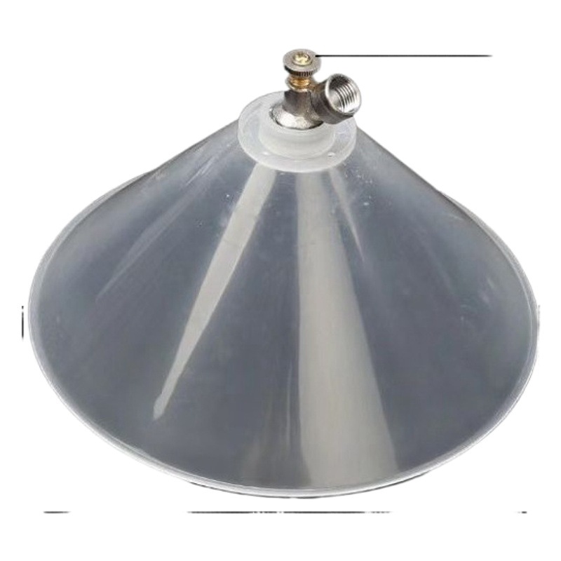 Electric sprayer nozzle transparent enlarged windshield fan atomization windproof nozzle electric sprayer accessories