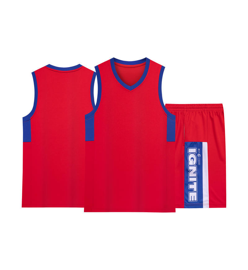 Picture of Sports Basketball Uniform Set for Adults and Kidsren, Same Style Training Uniform Wholesale Group Purchase, Printable Printing and Printing Number A1015 #