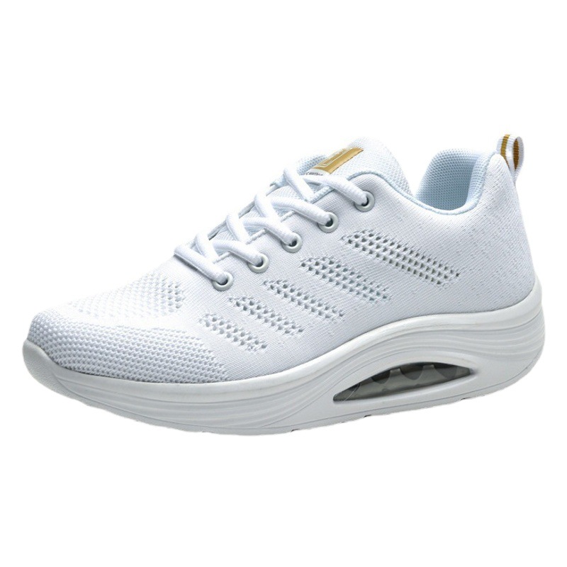 Picture of Summer Hollow dance shoes square dance women's shoes travel shoes soft bottom ghost dance flying woven shoes walking sports dancing shoes