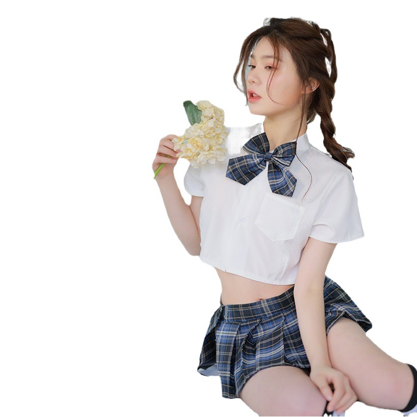 Fun Pleated Skirt Underwear Women's Sexy jk Uniform Temptation Passion Suit Pure Cute Student Short Skirt Women's Hair