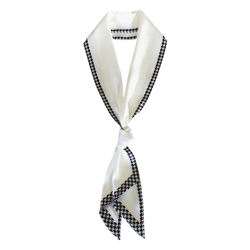 Europe and the United States solid color double slender temperament small scarf long scarves women Joker double-sided ribbon manufacturers wholesale