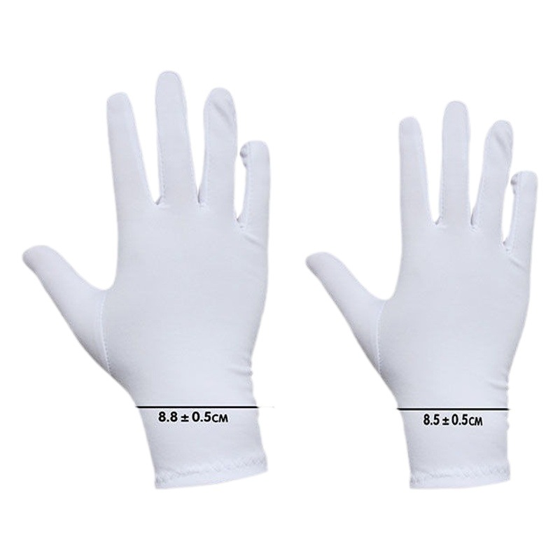 Fleece-Lined Spandex Gloves for Performance, Dance, Conducting, Etiquette, Duty, Jewelry, Labor Protection, Tight-Fitting, Warm, Fashionable and Versatile