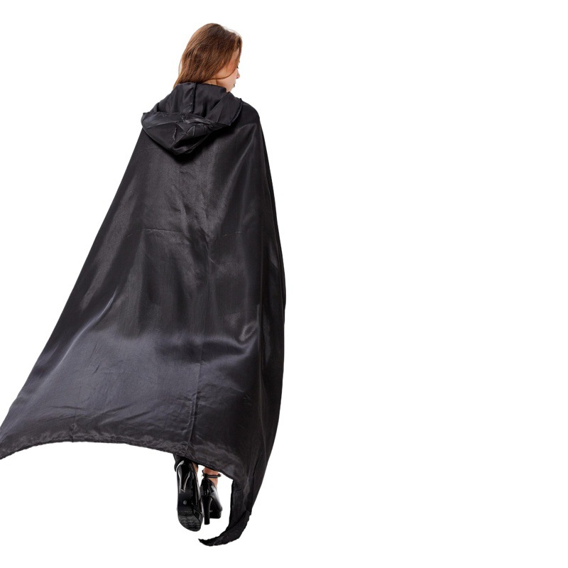 Halloween Carnival Party Vampire Long Cloak Evil Strap Witch Dark Witch Dress Up Stage Dress