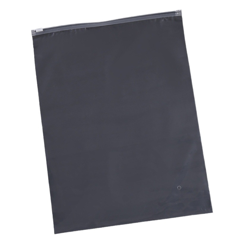 Factory in stock clothing zipper bag universal transparent self-sealing storage bag OPP plastic clothing packaging bag wholesale