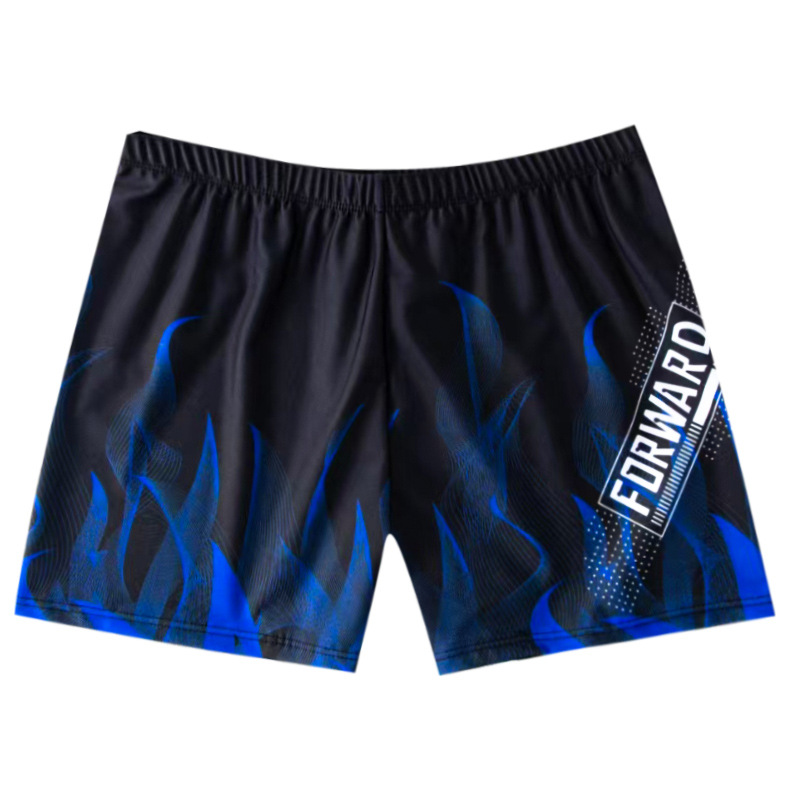 Picture of Men's Swimming Trunks Boxer Anti-embarrassment Quick-drying Running Breathable Cool Coconut Shorts Swimsuit Beach Pants for Summer