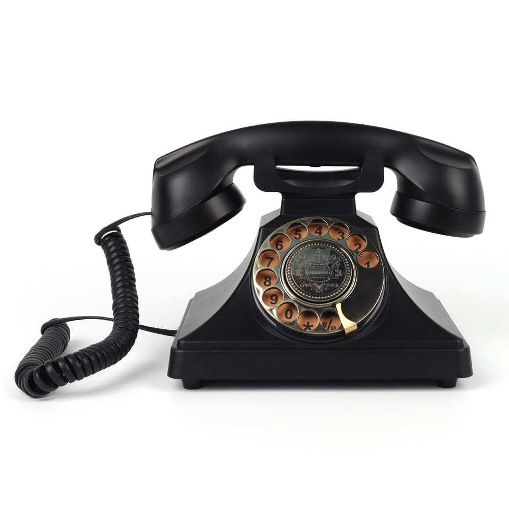 Picture of Cross-Border Retro Telephone Button Phone Fixed Landline Guest Room Office Home Hotel Antique Telephone Manufacturer