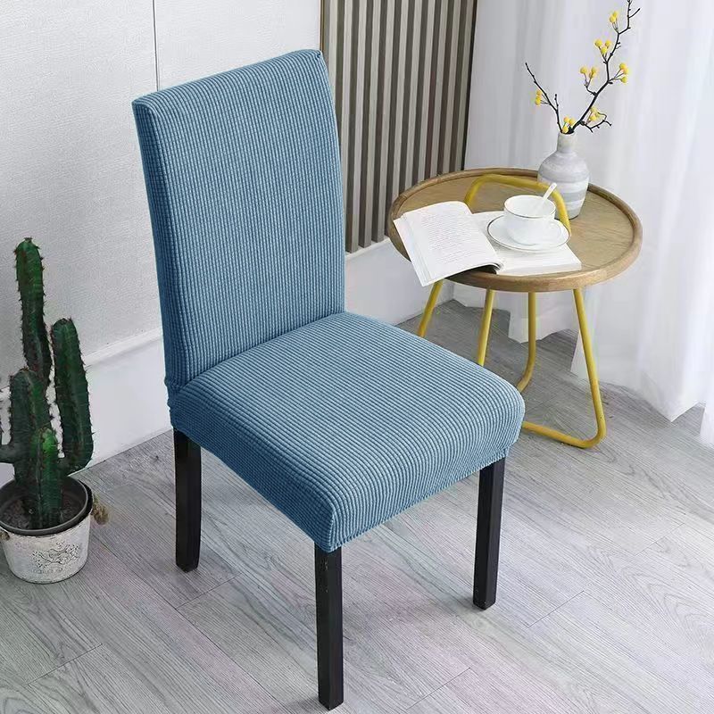 Picture of Thickened Chair Cover Universal Household Dining Chair Cover Elastic One-Piece Stool Cover Dining Table and Chair Cover Backrest Cushion