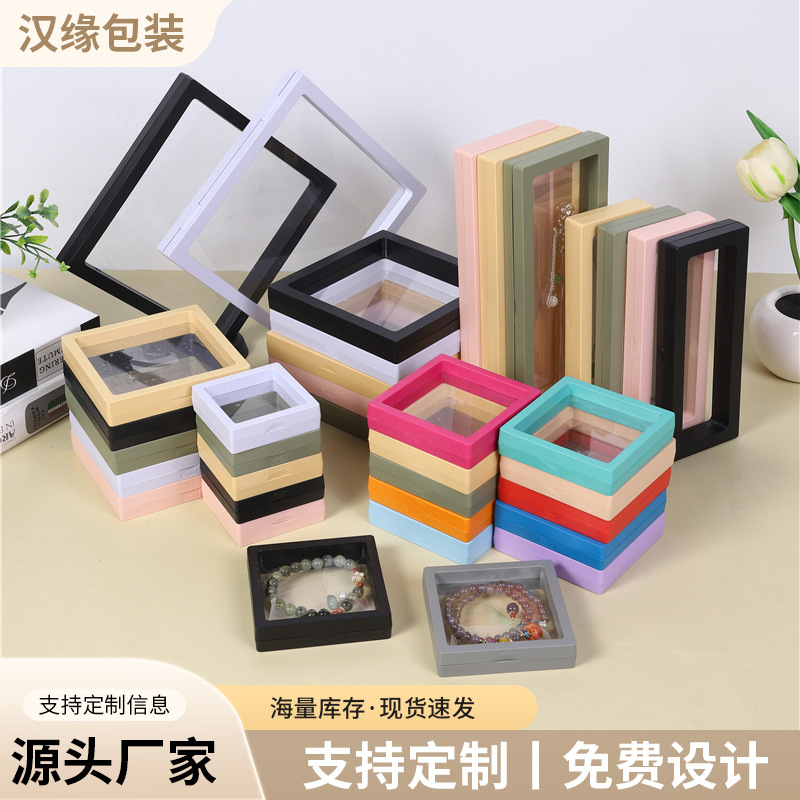 PE Film Suspension Transparent Display Hairpin Nail Art Ring Bracelet Necklace Jewelry Gift Jewelry Storage Packaging Box