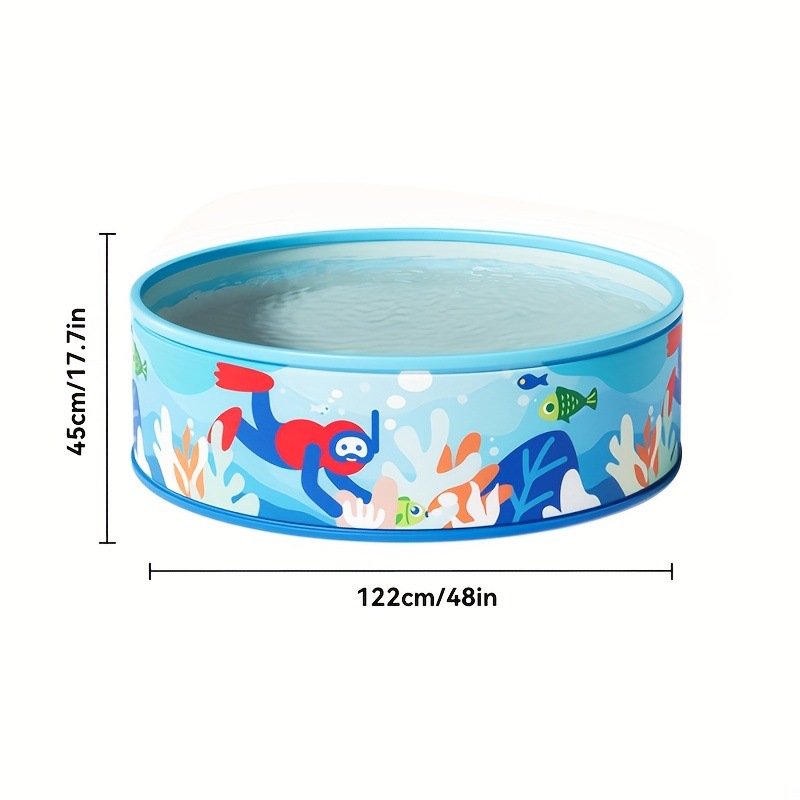 Picture of Cross-Border Wholesale Large Outdoor Inflatable Swimming Pool Family Round Pool Children's Home Thickened Baby Swimming Pool