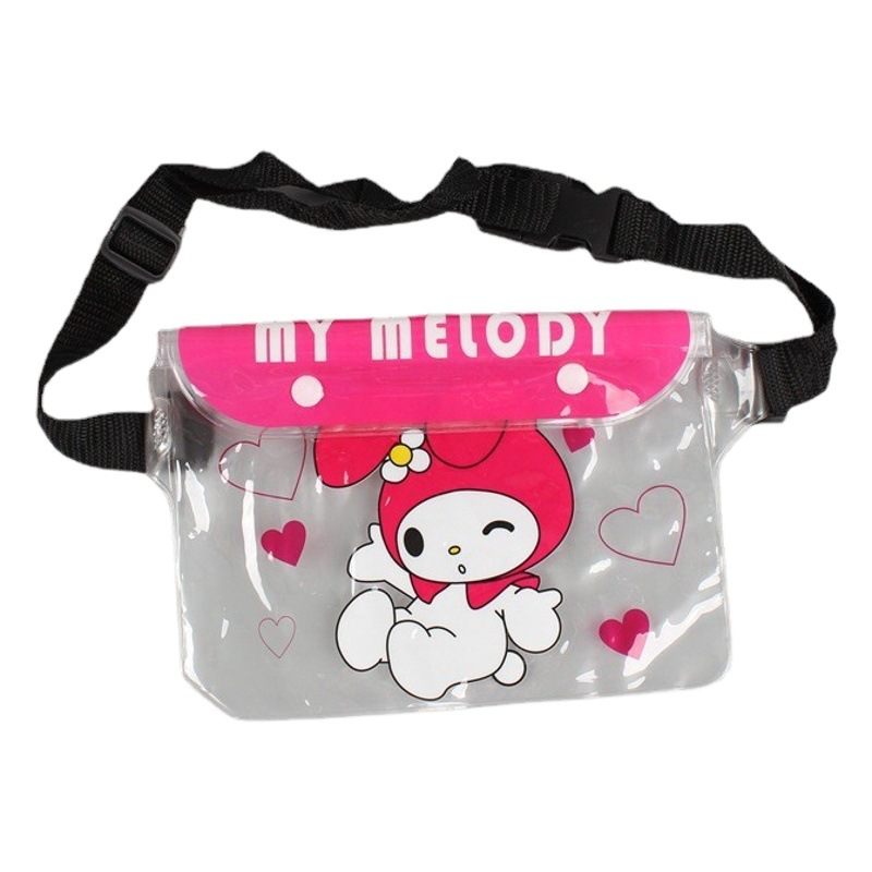 Picture of Spot Pvc Mobile Phone Waterproof Bag Water Splashing Festival Rafting Beach Mobile Phone Waterproof Waist Bag Sports Waist Bag Waterproof Bag