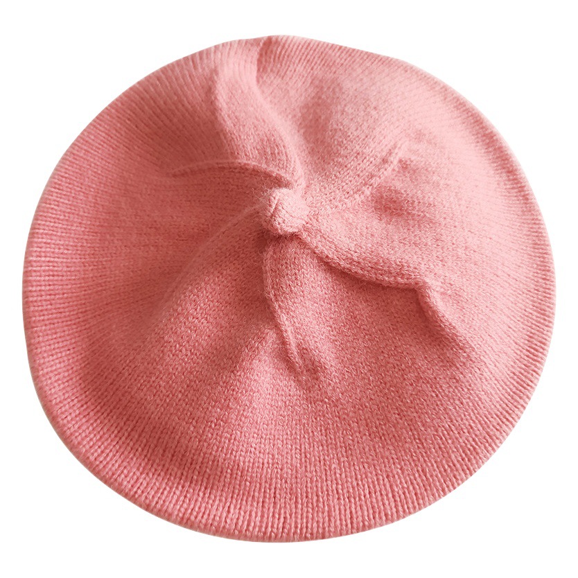 Baby Hat Spring & Fall Style Female Baby Beret Infant Woolen Hat Autumn and Winter Kidsren's Painter Hat Knitted Hat