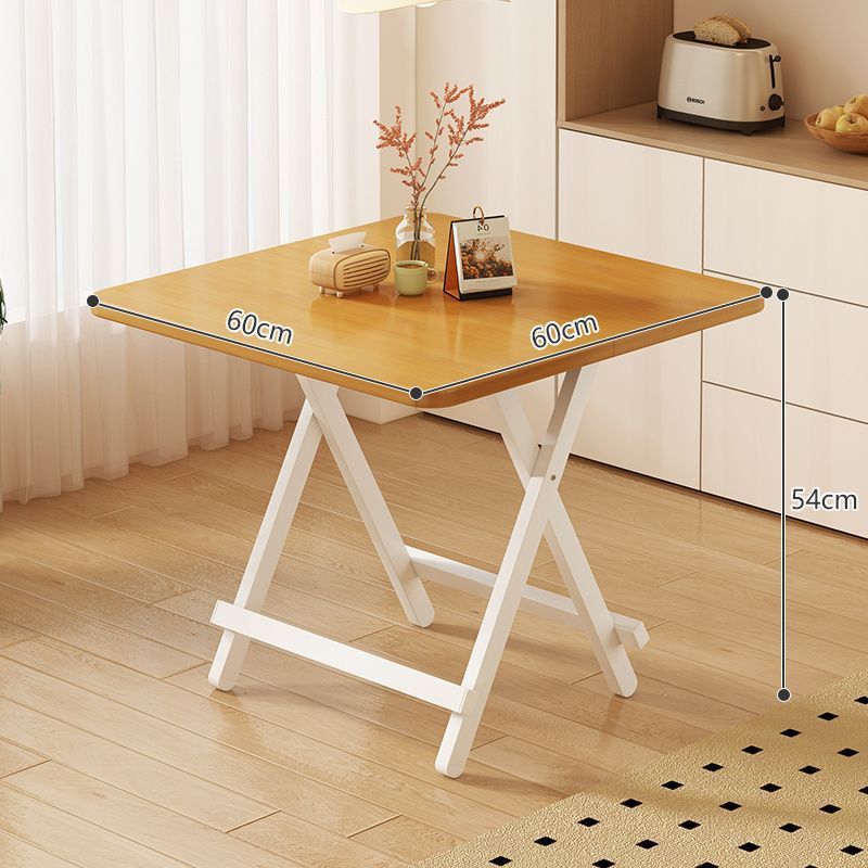 Picture of Foldable dining table, portable night market, stall, square table, household small apartment, rental room, dining table, dormitory, homework