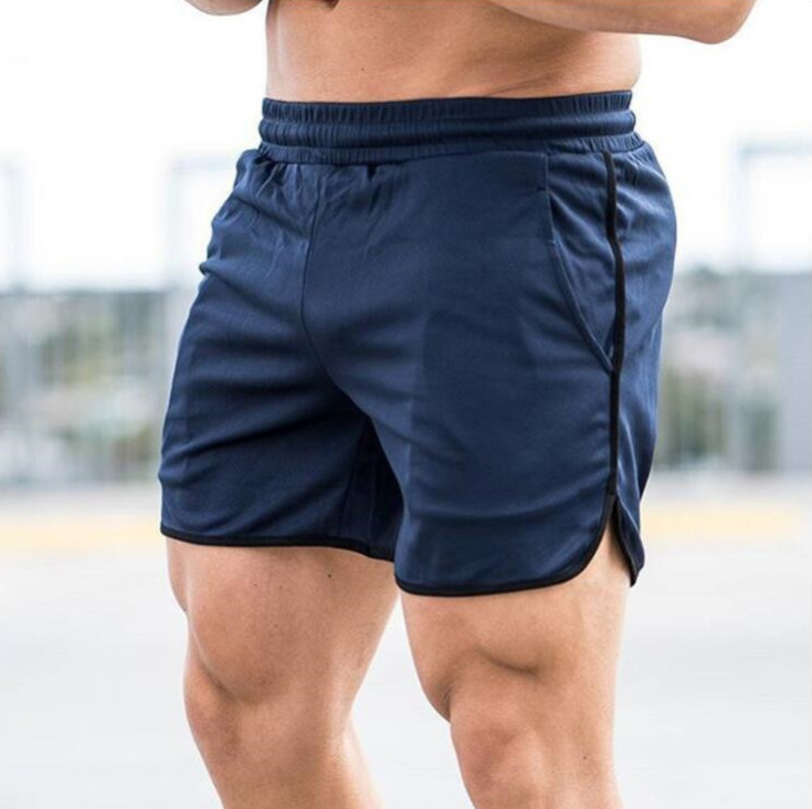Picture of New Mesh Breathable Fitness Muscle Casual Sports Shorts Running Quick-drying Pants Summer Thin Training Beach Pants
