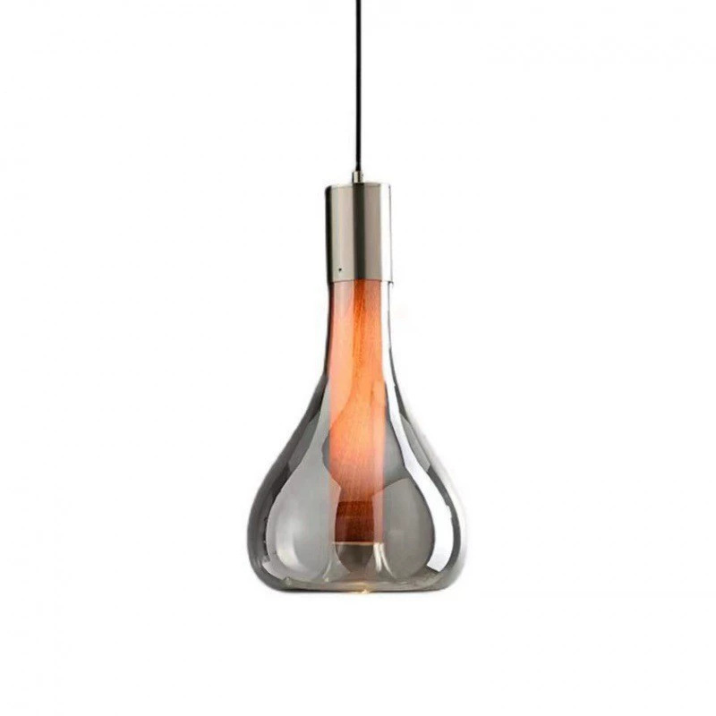 Picture of Nordic Creative Designer Glass Chandelier Advanced Sense Bedroom Restaurant Hotel Homestay Light Luxury Decorative Bar Table Lamp