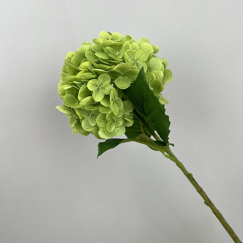 Picture of Artificial Flower 182 Pieces Large Hydrangea High Quality Moisturizing Hydrangea Wedding Floral Decoration Wedding Artificial Flower