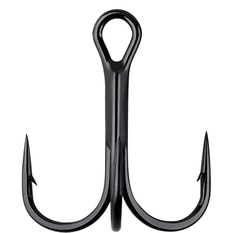 Mustad Musida TR78NP-BN Round Bottom Double Strong Three Hook Bold High Strength Three Anchor Hook Luya Hook