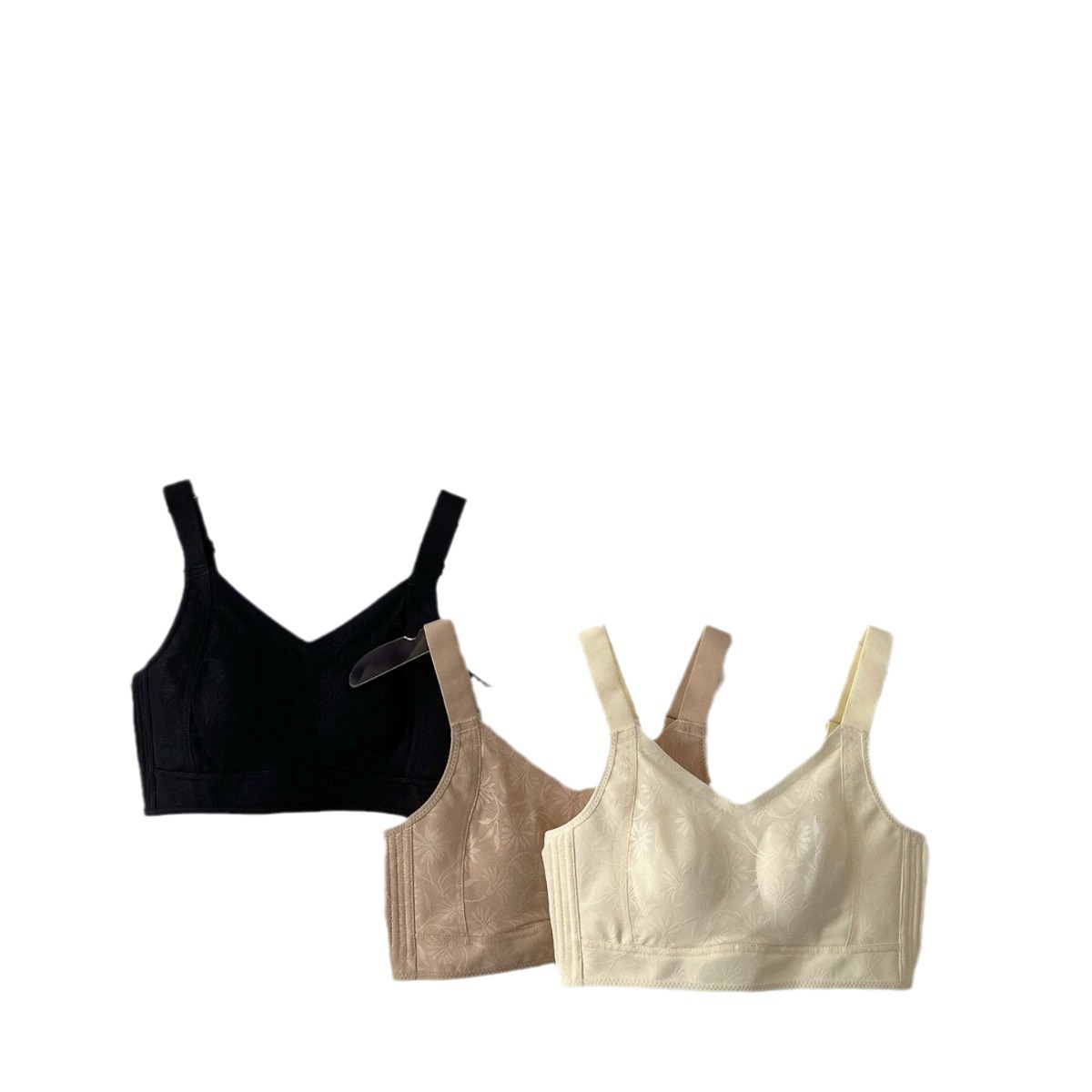 Picture of Ultra-thin cup big chest small underwear women's full Cup seamless push up breast collection anti-sagging rabbit ear cup bra