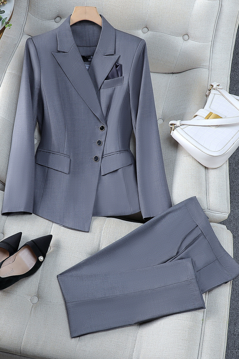 Picture of Business Wear Women's Cross-border Autumn and Winter New Fashion Formwork Suit Business Casual Suit Work Clothes