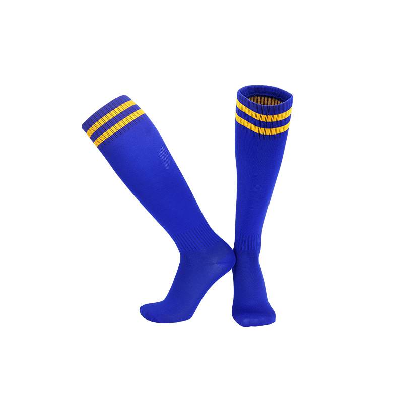 Picture of Autumn and Winter Two-Bar Soccer Socks, Breathable and Sweat-Absorbent, Long Striped Sports Socks, Thin High-Tube Professional Training Socks Wholesale