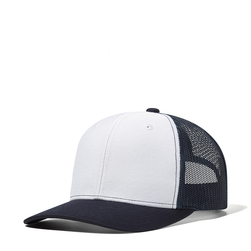 Picture of Wish Micro Bend Hat Rim Truck Hat Men's Outdoor Sun Shading Net Hat Mountaineering Fishing Truck Drivers Hat