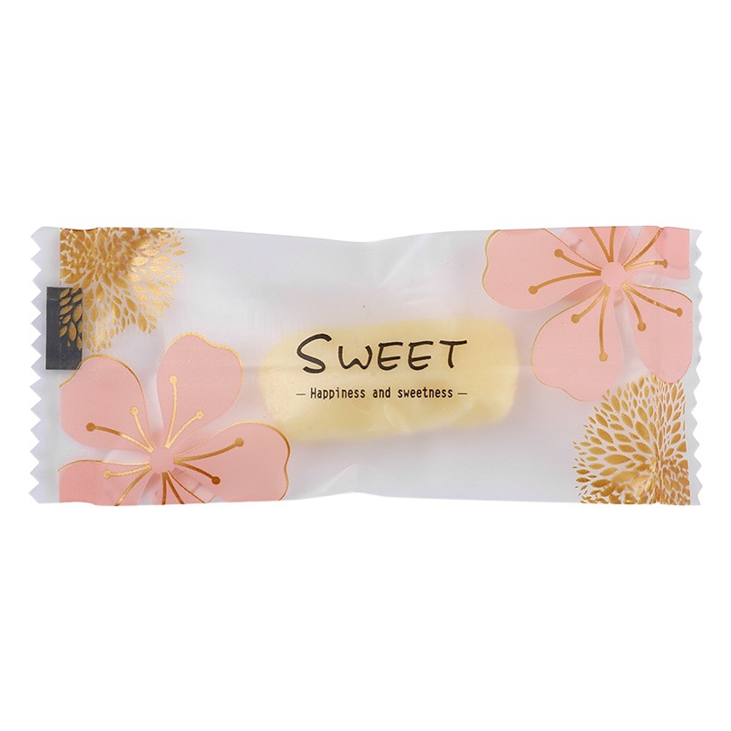 Milk date snowflake crisp packaging bag Nougat Bag small cranberry cow rolled cake cookie machine bag