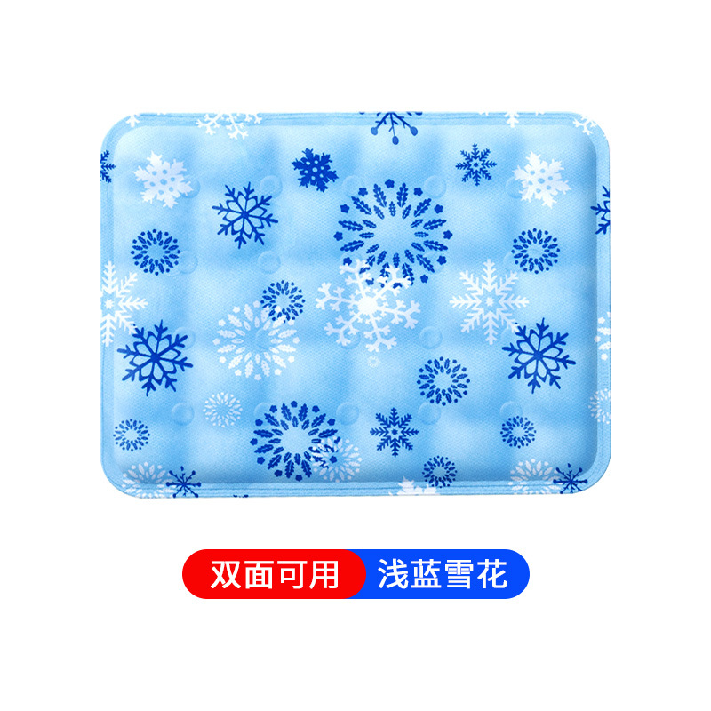 Picture of Ice Mattress Ice Mattress Summer Student Dormitory Single Double Mat Mat Smoothie Gel Refrigeration Ice Mat Cooling Artifact