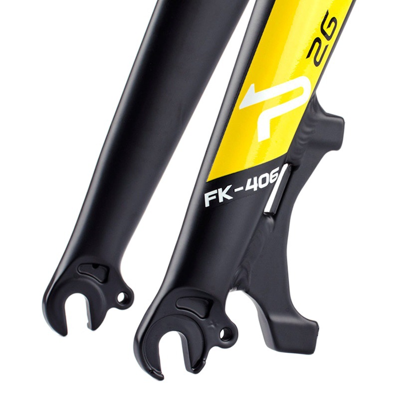 Cross-border promend road bicycle front fork lightweight aluminum alloy 26-inch hard fork 275-inch fork with disc brake seat