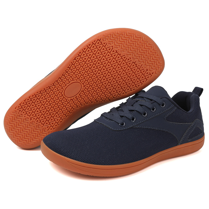 Picture of Foreign trade new wide head barefoot shoes simple casual sneaker men's and women's non-slip soft bottom wide last shoes factory outlet