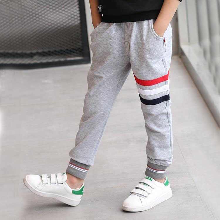 Picture of Boys' Sports Pants Spring and Autumn 2021 Large Children's Loose School Uniform Children's Pants Korean Style Trousers Handsome Sweatpants Trendy