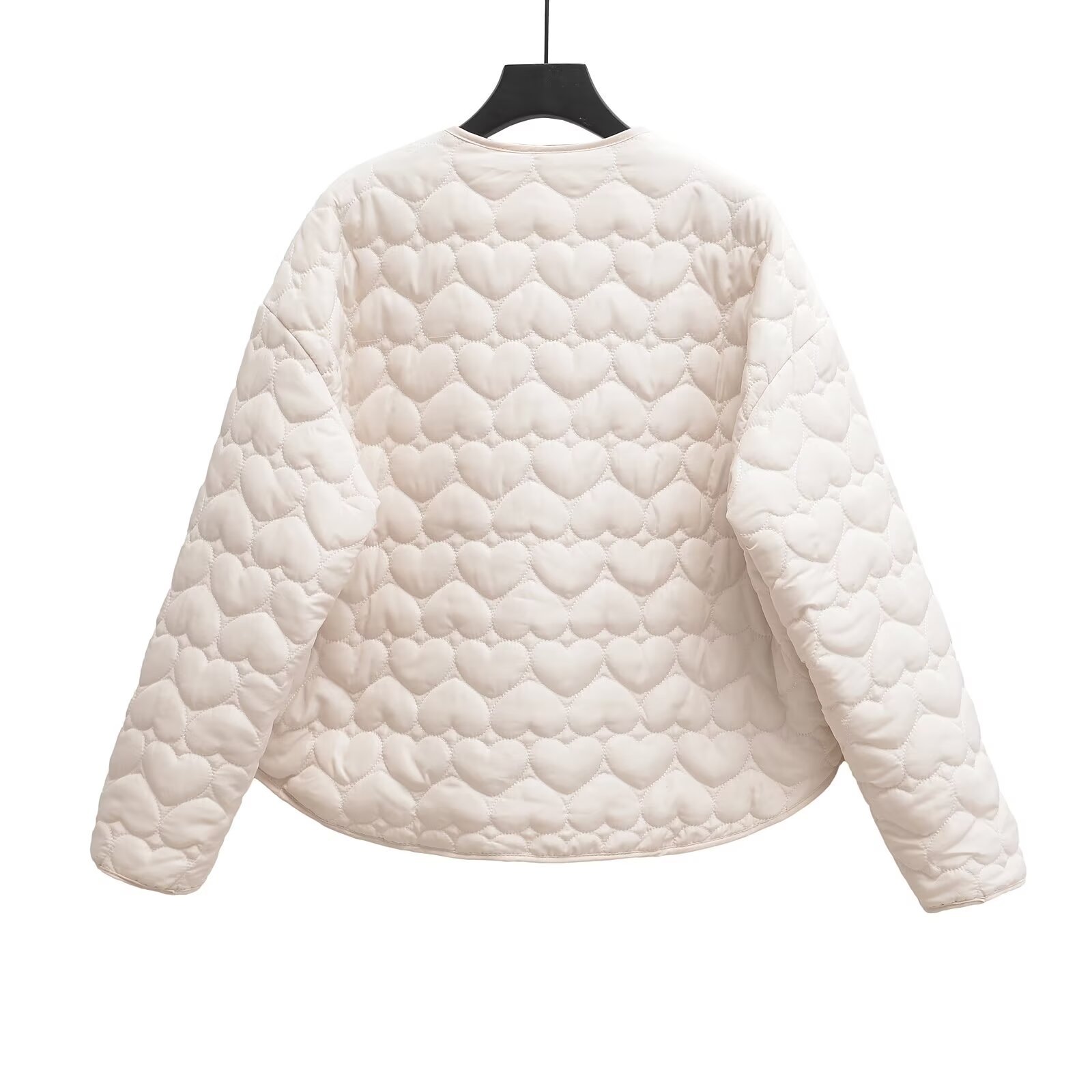 Picture of 2024 Autumn and Winter New European and American Cross-border Women's Clothing Street Fashion Round Neck Quilted Cotton Love Quilted Cotton Coat