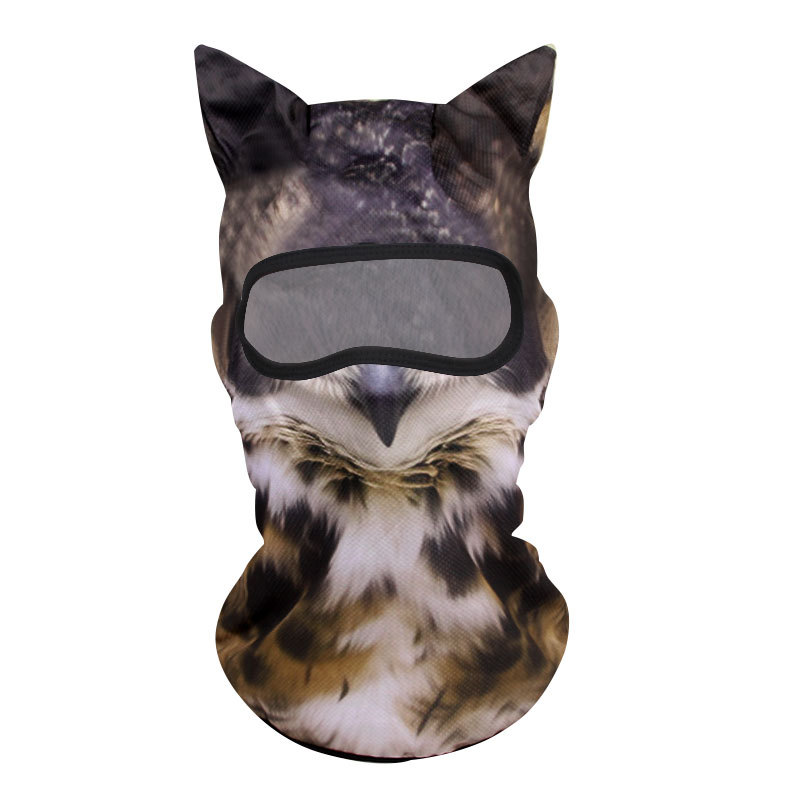 Picture of Summer Cycling Hood for Men, Ice Silk Quick-Drying Motorcycle Hood for Women, Thin Breathable Outdoor Sports Fishing Sun Protection Mask