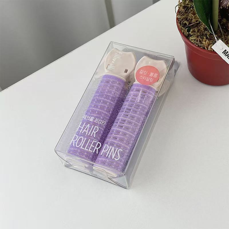 2 Pack ~ Fluffy Clip Boxed Curly Hair Simple Lazy High Cranial Top Headwear Invisible Elegant Korean Internet Celebrity Women's Hairpin