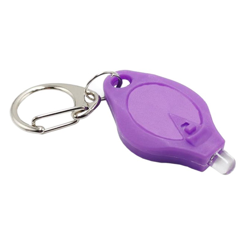 Diamond 395uv purple light key light money detector purple light LED light gift keychain uv curing light turtle light