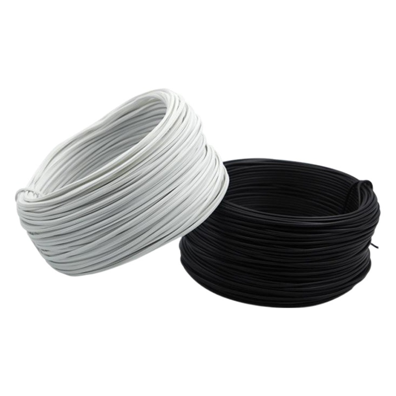 Picture of Plastic-Coated Galvanized Pvc Iron Wire Ties 0.55/0.75/0.9mm Plastic-Coated Binding Wire Plastic Binding Cable Ties