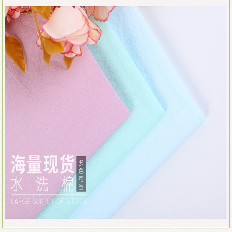 Picture of Cotton sand wash poplin shirt fabric wash cotton poplin shirt fabric 60*60/110*110