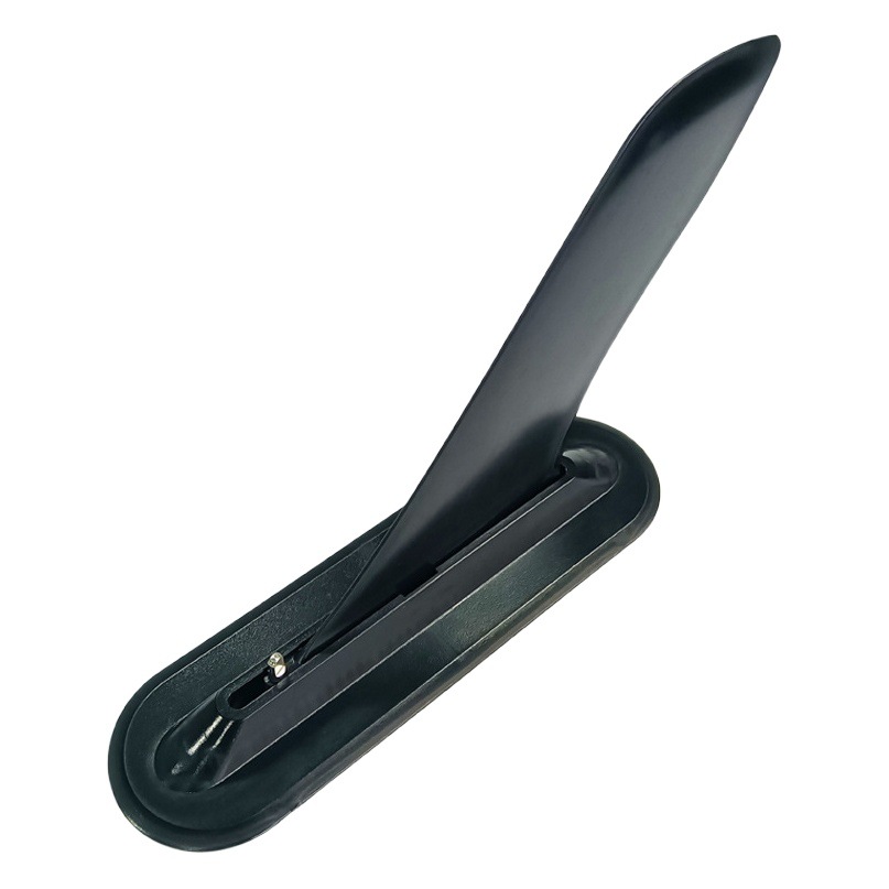 Surfboard snap-in tail fin plug-in tail rudder paddle board plastic replacement fin groove 8-inch tail rudder groove detachable tail rudder