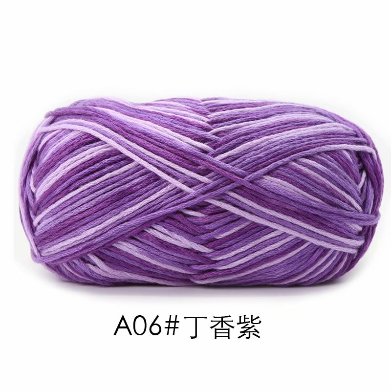 Picture of Su-velvet cotton hand-woven color wool knitting thread scarf coarse wool fancy doll coat needle sweater thread