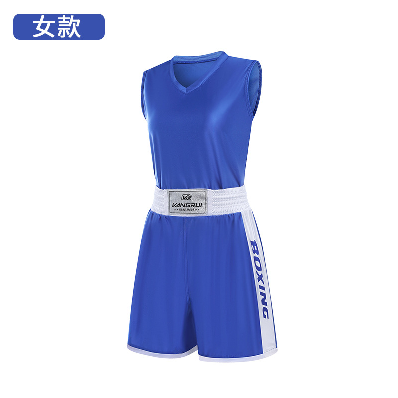 Picture of Kang Rui Boxing Suit Sanda Suit Boxing Suit suit Sanda Boxing Muay Thai Practice Suit Factory Wholesale