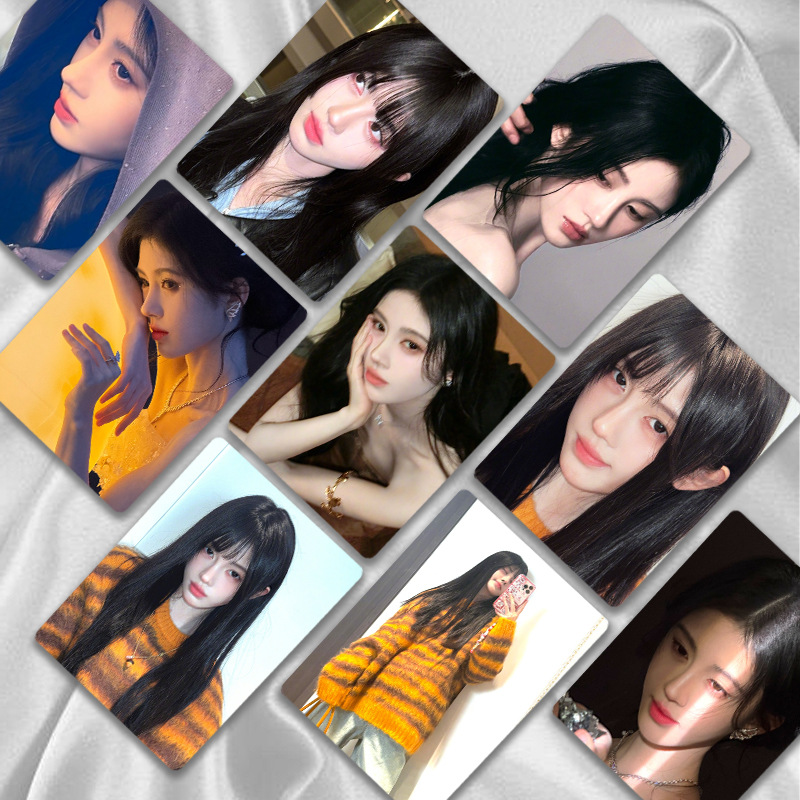 Picture of Ju Jingwei Laser Card Boxed 50 1 Box Star Peripheral Polaroid Card 3-inch LOMO Card Flash Card